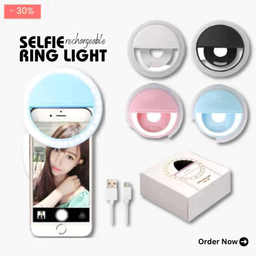 Rechargeable Selfie Ring Light